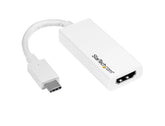 StarTech.com USB C to HDMI Adapter White